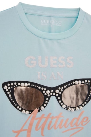 T-shirt - Bleu clair - Guess
