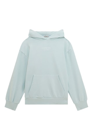 Sweat à capuche - Bleu clair - Guess