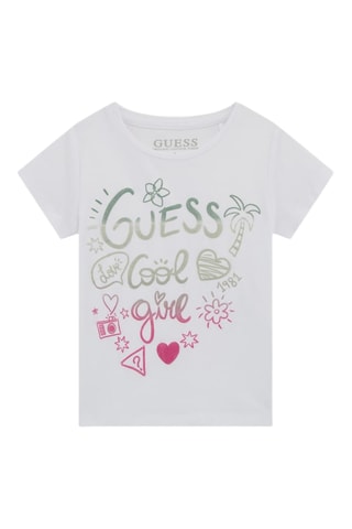 T-shirt - Blanc - Guess