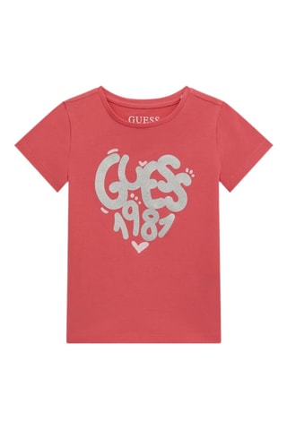 T-shirt - Corail - Guess