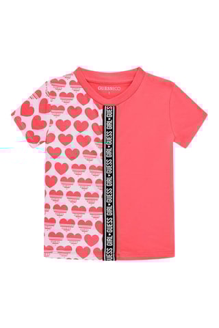 T-shirt - Corail - Guess