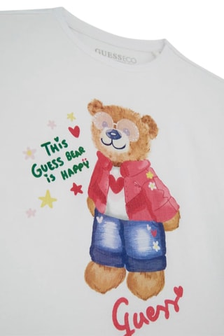 T-shirt - Ecru - Guess