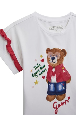 T-shirt - Ecru - Guess