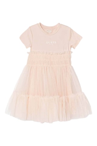 Robe trompe-l’œil - Rose poudré - Guess