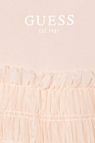 Robe trompe-l’œil - Rose poudré - Guess