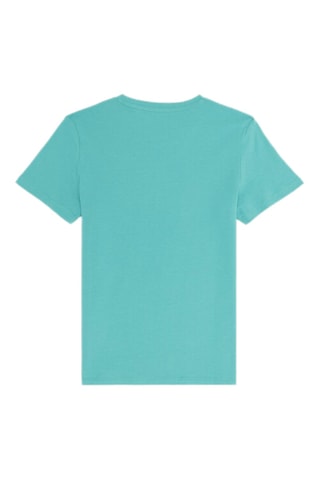 T-shirt en coton biologique - Vert d’eau - Guess