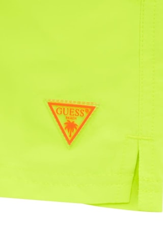 Short de bain Mini Me - Jaune fluo - Guess