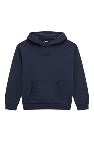 Sweat à capuche - Bleu nuit - Guess