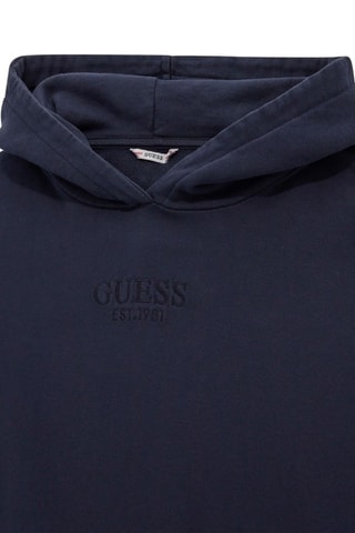 Sweat à capuche - Bleu nuit - Guess
