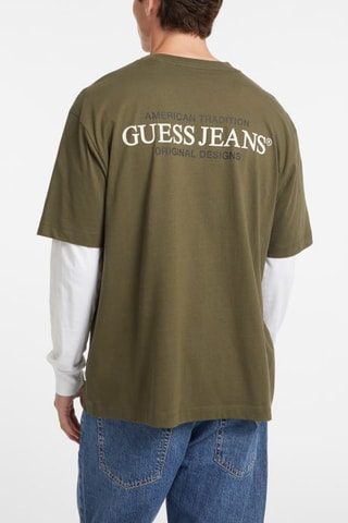 T-shirt - Vert olive - Guess