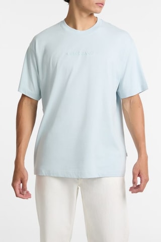 T-shirt oversize - Ciel - Guess