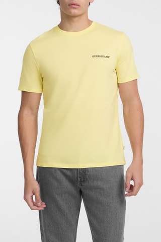 T-shirt - Jaune - Guess