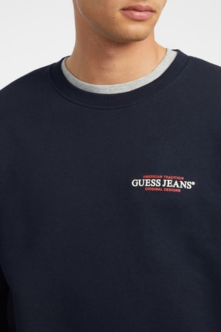 Sweat American - Bleu marine - Guess