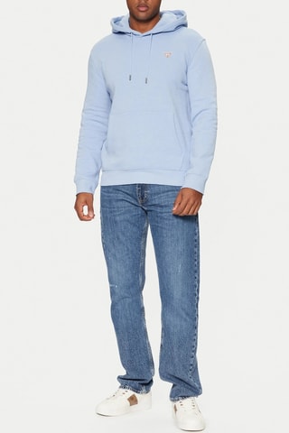 Sweat à capuche - Ciel - Guess