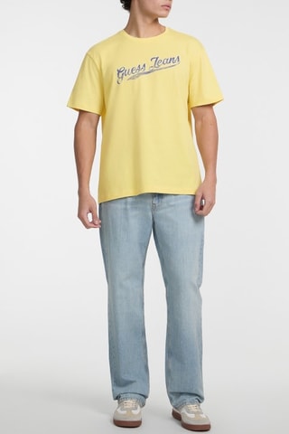 T-shirt - Jaune - Guess