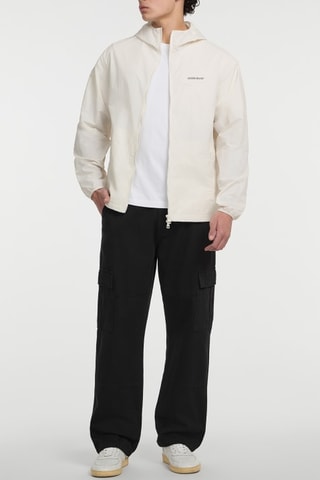 Coupe-vent à capuche - Ecru - Guess