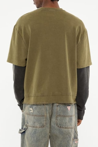 T-shirt - Vert olive - Guess