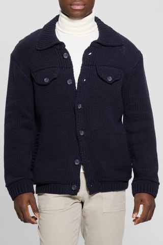 Gilet Silas - Bleu marine - Guess