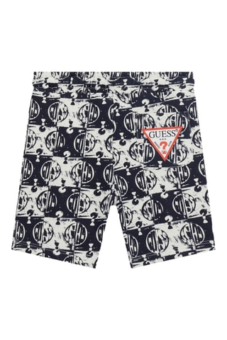 Short Active - Noir et écru - Guess