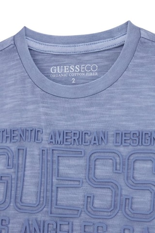 T-shirt Garment - Bleu - Guess