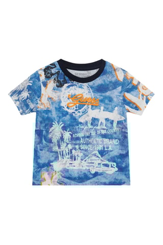 T-shirt - Bleu - Guess