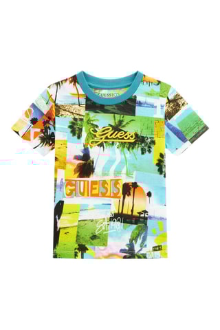 T-shirt - Turquoise - Guess