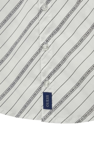 Chemise - Blanc et noir - Guess