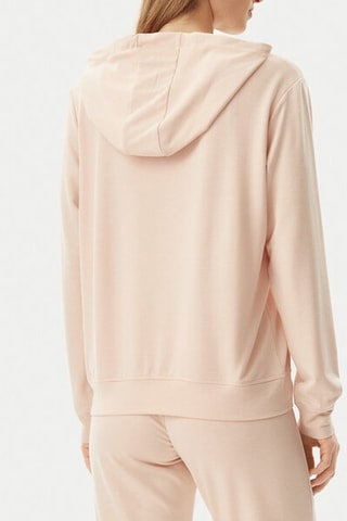 Sweat à capuche Lucia - Rose poudré - Guess