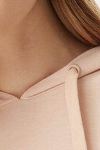 Sweat à capuche Lucia - Rose poudré - Guess