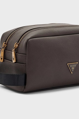 Trousse de beauté Torino - Marron foncé - Guess