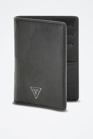 Porte-cartes en cuir Mito - Noir - Guess