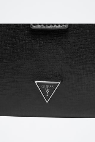 Compagnon en cuir Mito - Noir - Guess