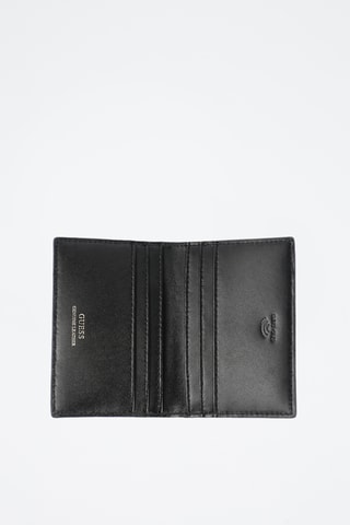 Porte-cartes en cuir Madrid - Bleu foncé - Guess