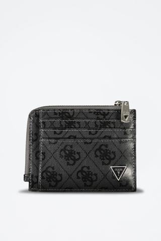 Porte-cartes en cuir Mito - Noir - Guess