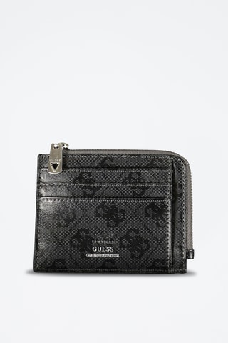 Porte-cartes en cuir Mito - Noir - Guess