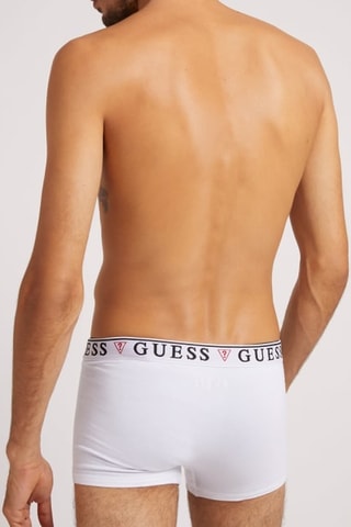 3 boxers Brian - Noir et blanc - Guess