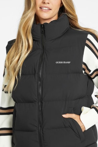 Doudoune sans manches - Noir - Guess