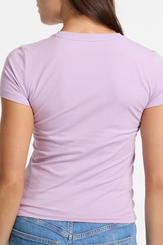 T-shirt slim - Mauve - Guess