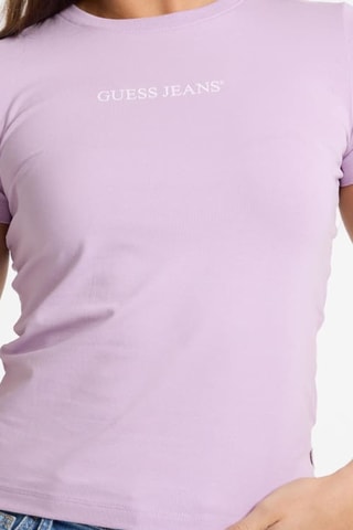 T-shirt slim - Mauve - Guess