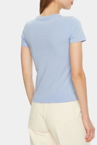 T-shirt slim - Bleu clair - Guess