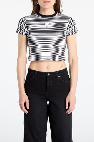 T-shirt cropped - Noir - Guess