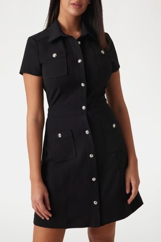 Robe chemise Elora - Noir - Guess