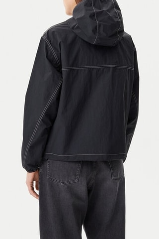 Coupe-vent à capuche - Noir - Guess