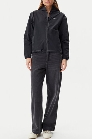 Coupe-vent à capuche - Noir - Guess