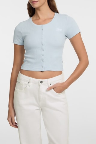 Crop top Embro - Ciel - Guess