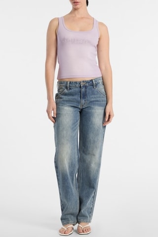 Débardeur Rhinestone - Mauve - Guess