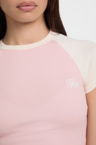 T-shirt Embro - Rose - Guess