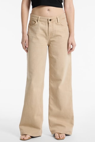 Jean wide legs - Beige - Guess