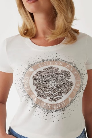 T-shirt Peony - Blanc - Guess