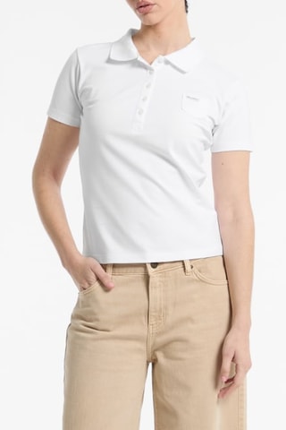 Polo slim - Blanc - Guess